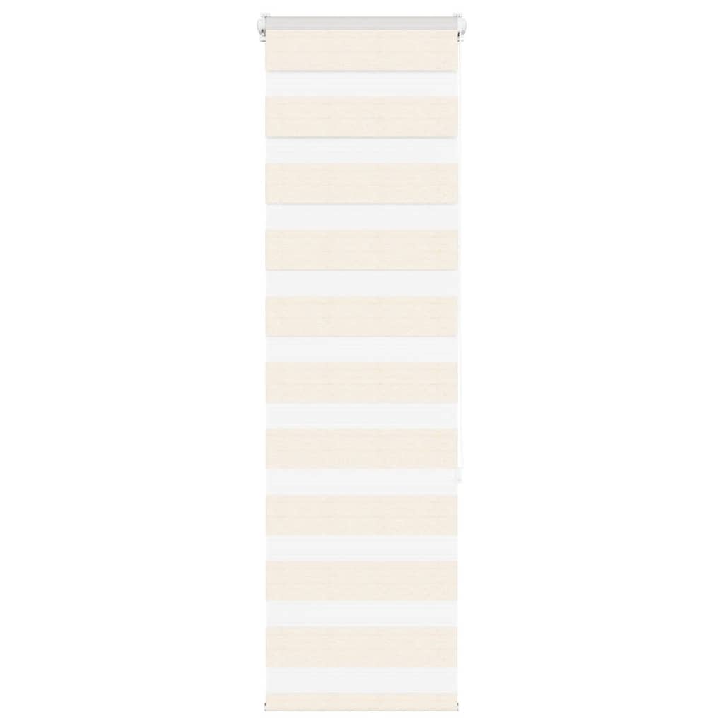 Store vénitien double beige marbré 50x150 cm largeur du tissu 45,9 cm polyester