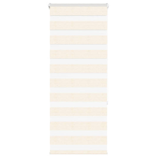 Store vénitien double beige marbre 55x150 cm largeur du tissu 50,9 cm polyester
