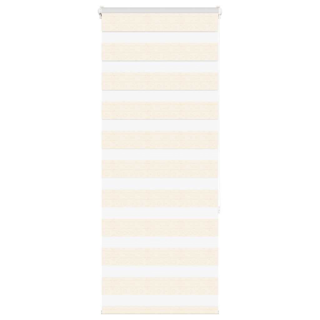 Store double enrouleur beige marbre 60x150 cm largeur tissu 55,9 cm polyester