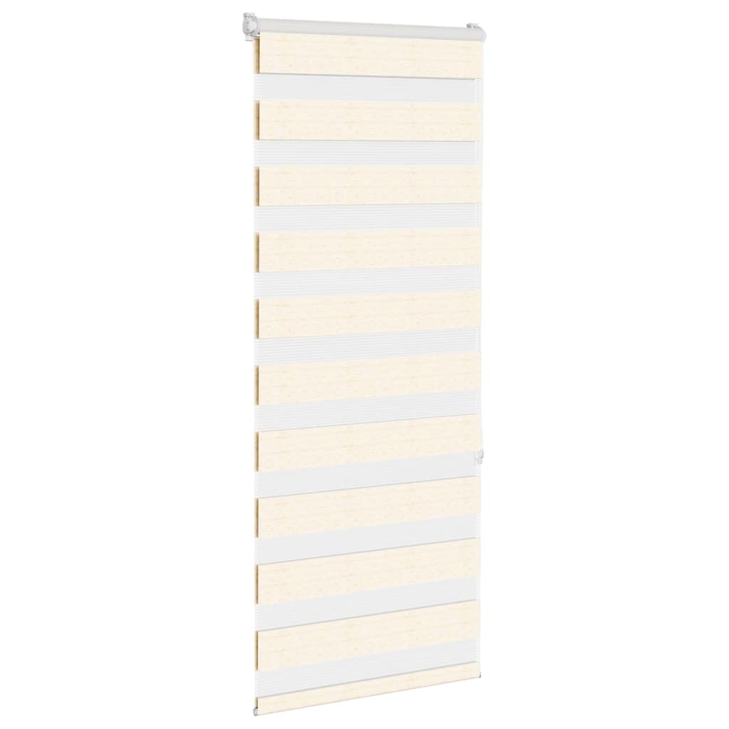 Store double enrouleur beige marbre 60x150 cm largeur tissu 55,9 cm polyester