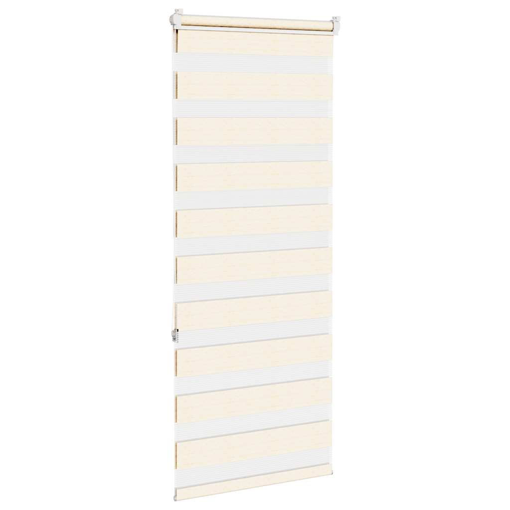 Store double enrouleur beige marbre 60x150 cm largeur tissu 55,9 cm polyester