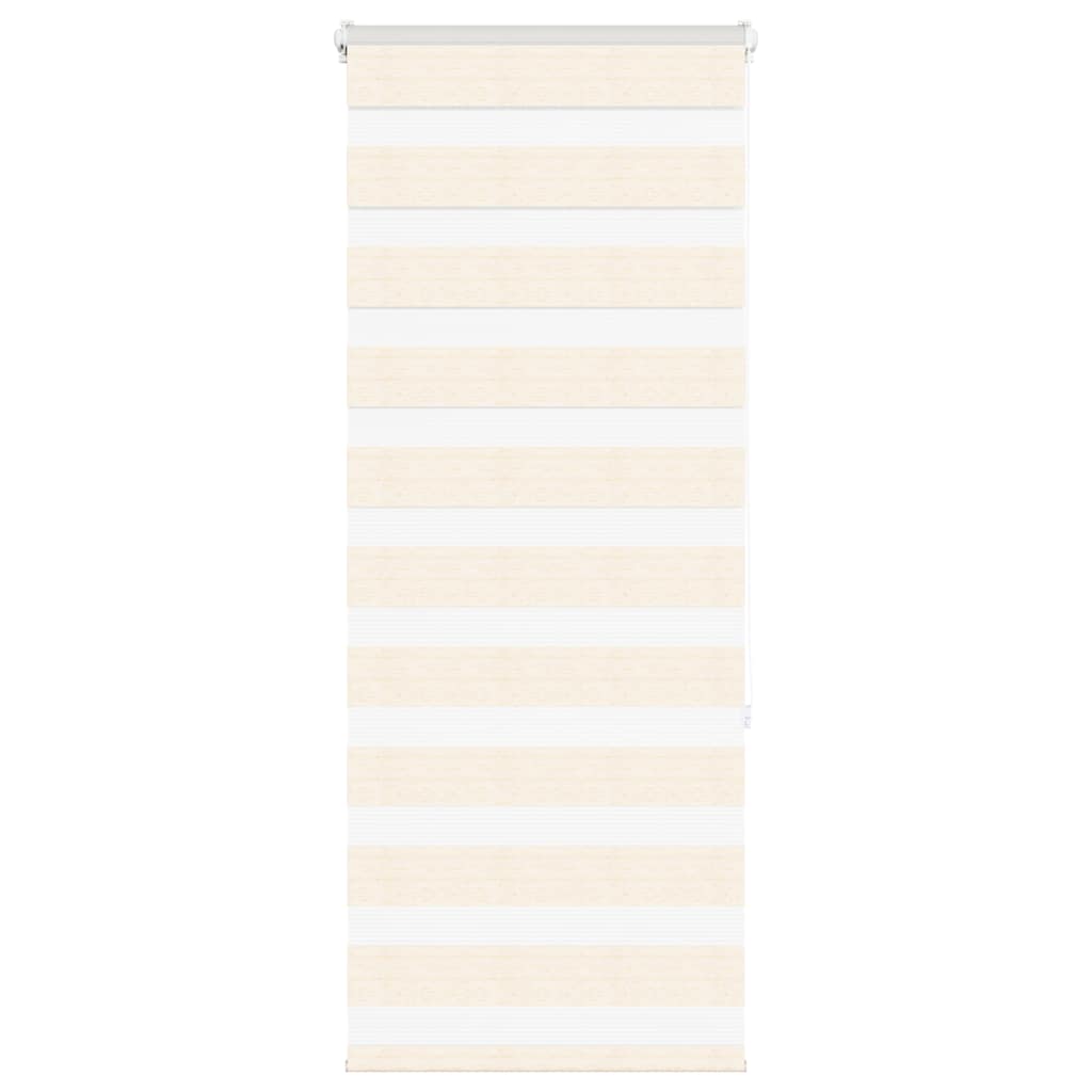 Store vénitien double beige marbré 65x150 cm Largeur du tissu 60,9 cm Polyester