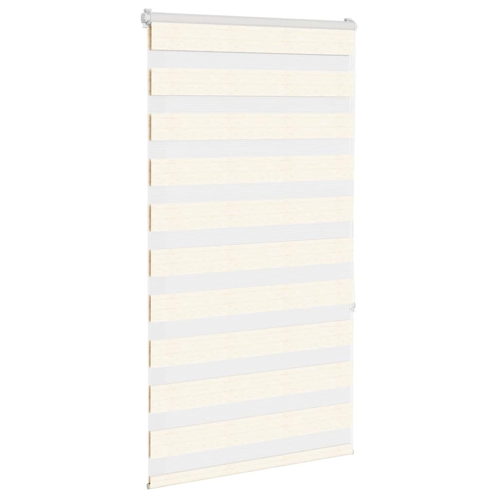 Store enrouleur double beige marbré 75x150 cm Largeur de tissu 70,9 cm Polyester