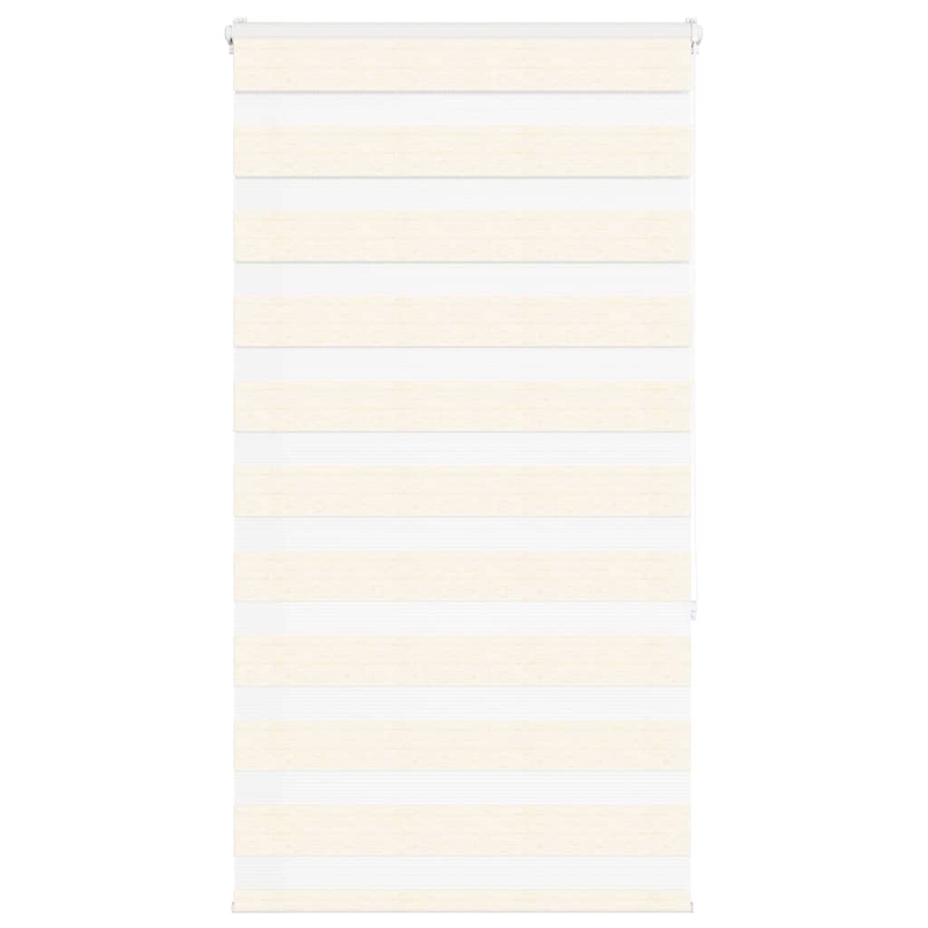 Store vénitien double beige marbre 80x150 cm Largeur du tissu 75,9 cm Polyester