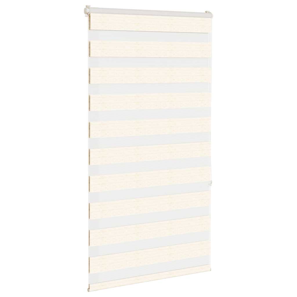 Store vénitien double beige marbre 80x150 cm Largeur du tissu 75,9 cm Polyester