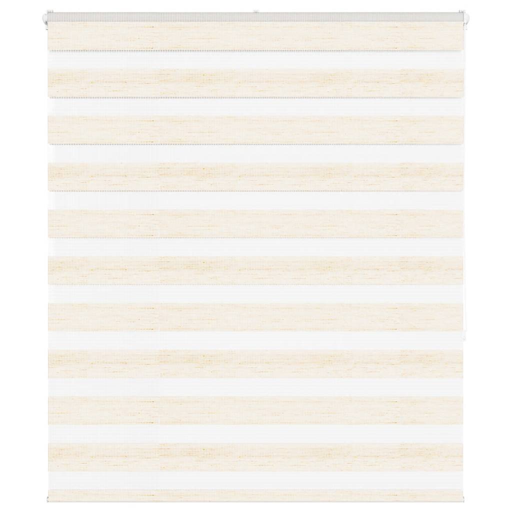 Doppelrollo Marmorbeige 120x150cm Stoffbreite 115,9 cm Polyester