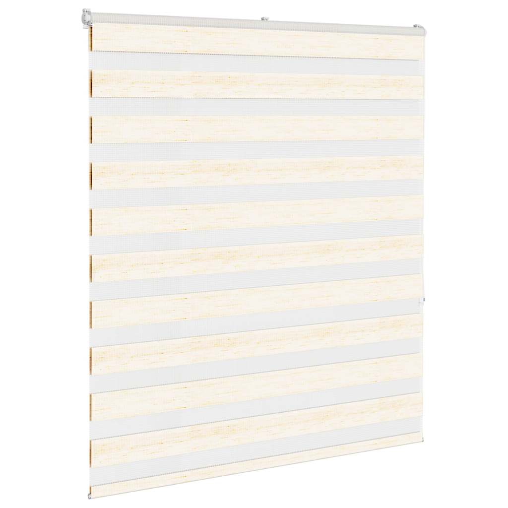 Doppelrollo Marmorbeige 120x150cm Stoffbreite 115,9 cm Polyester