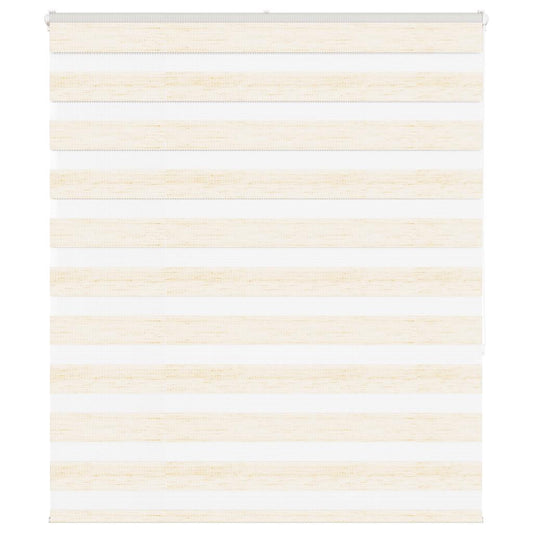 Store jour-nuit marbre beige 125x150cm largeur tissu 120,9 cm polyester