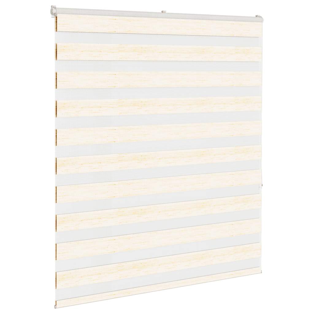 Doppelrollo Marmorbeige 125x150cm Stoffbreite 120,9 cm Polyester