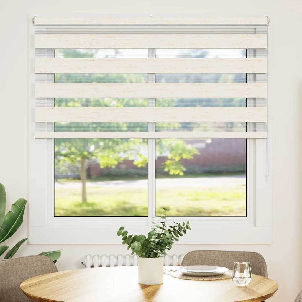 Double Roller Blind Marble Beige 150x150cm Fabric width 145.9 cm Polyester