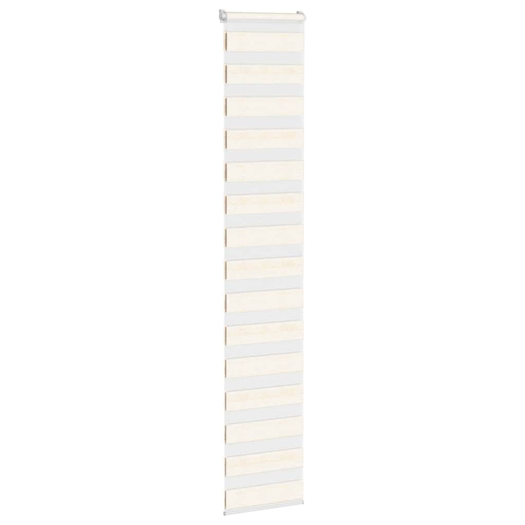 Store enrouleur double beige marbré 40x200 cm largeur du tissu 35,9 cm Polyester