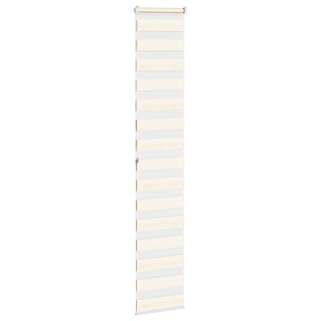 Store jour-nuit beige marbré 45x200 cm largeur du tissu 40,9 cm polyester