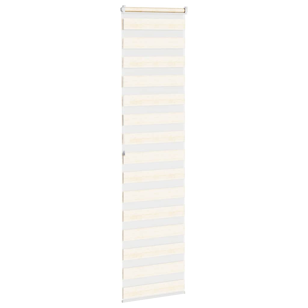 Store enrouleur double marbre beige 60x200 cm largeur du tissu 55,9 cm polyester