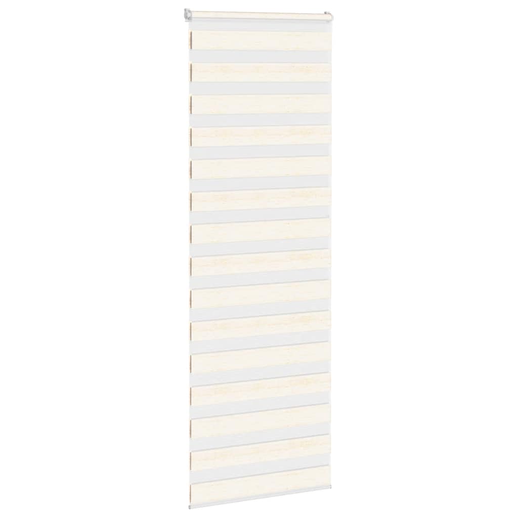 Store enrouleur duo beige marbré 70x200 cm largeur de tissu 65,9 cm polyester