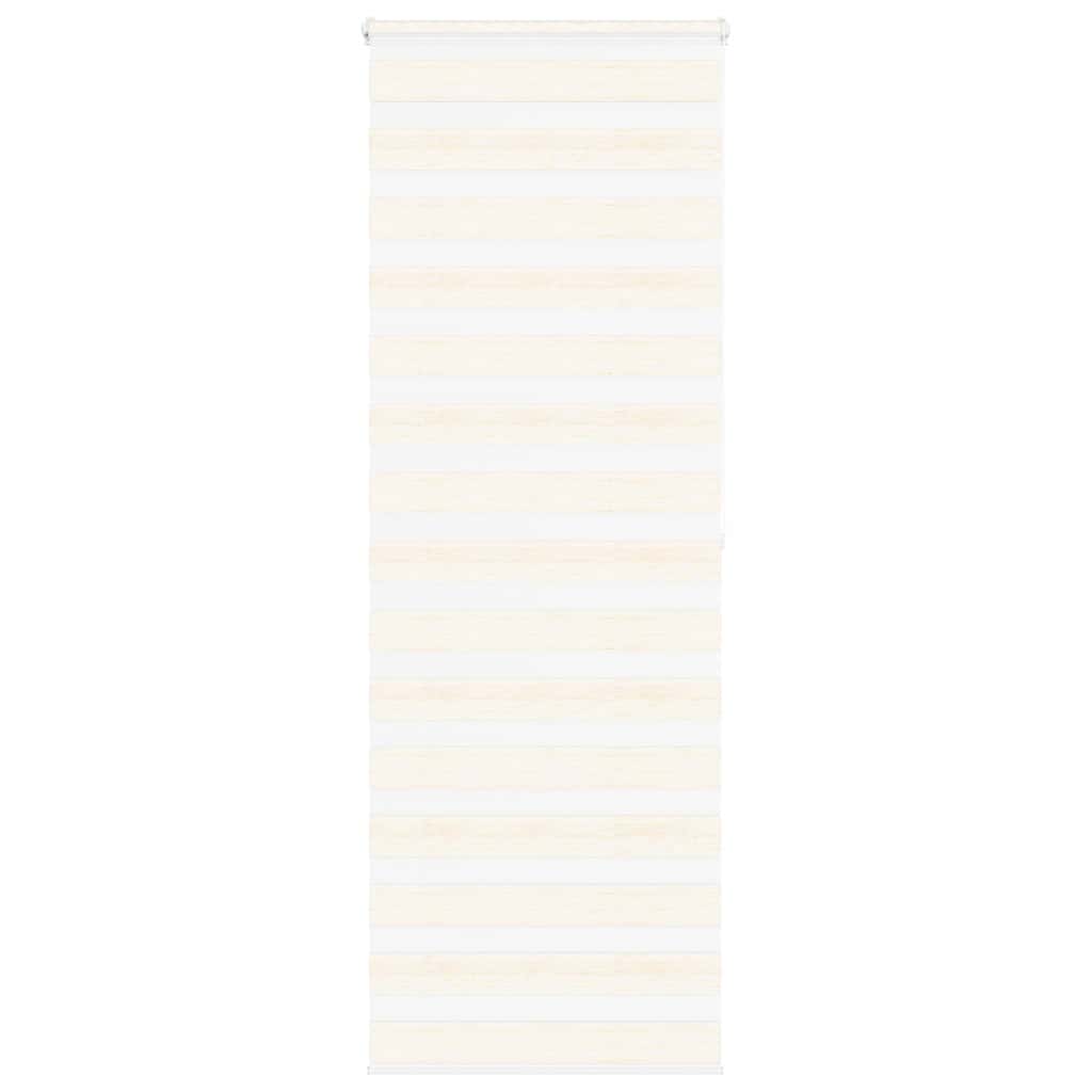 Doppelrollo Marmorbeige 75x200 cm Stoffbreite 70,9 cm Polyester