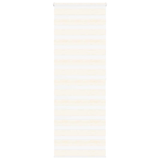 Store vénitien double en marbre beige 85x200 cm largeur tissu 80,9 cm polyester