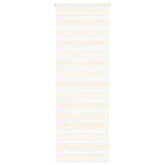 Store enrouleur jour/nuit marbre beige 90x200 cm largeur du tissu 85,9 cm polyester