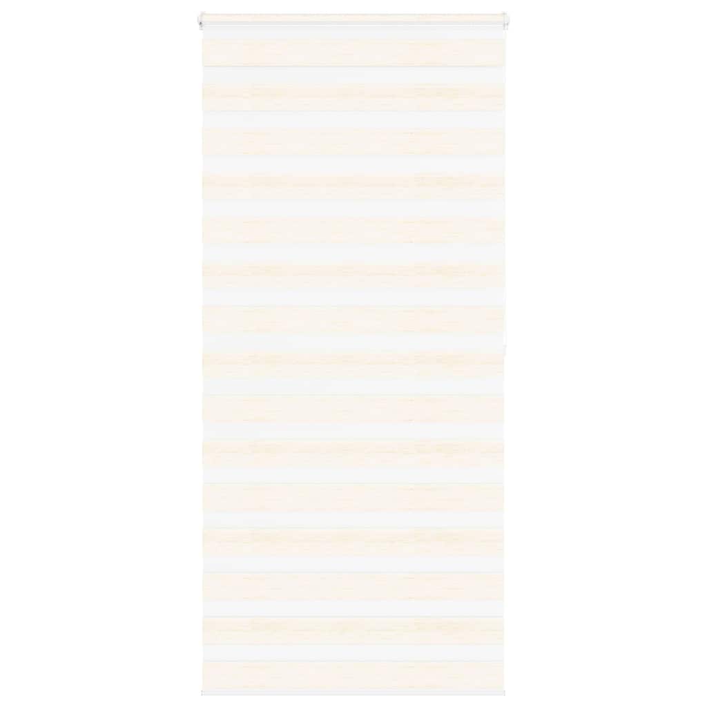 Store enrouleur double beige marbre 95x200 cm largeur tissu 90,9 cm polyester