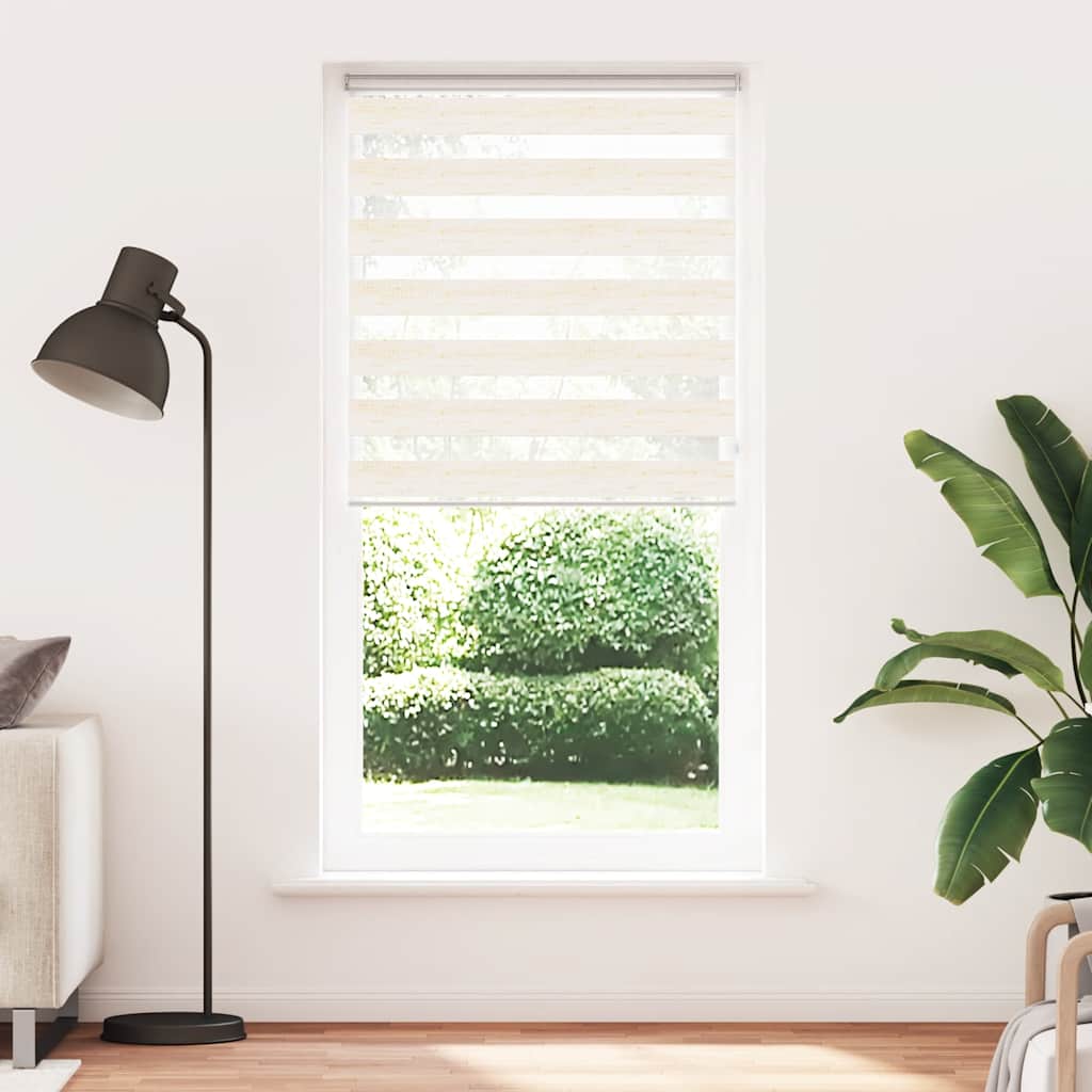 Double roller blind Marble Beige 100x200 cm fabric width 95.9 cm polyester