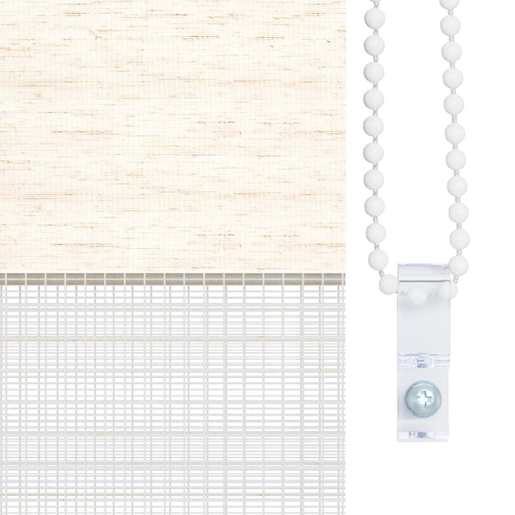 Double roller blind Marble Beige 100x200 cm fabric width 95.9 cm polyester