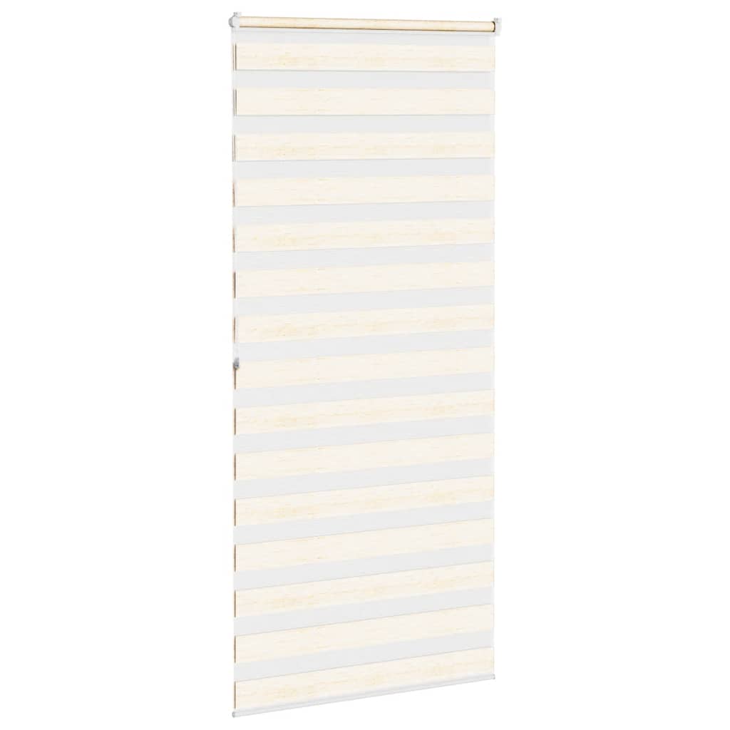 Store enrouleur double beige marbré 105x200cm Largeur de tissu 100,9 cm Polyester