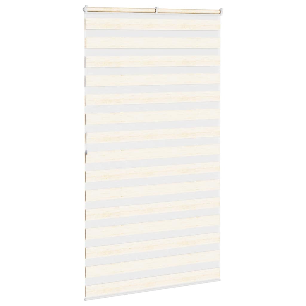 Store double coloris beige marbre 125x200cm largeur du tissu 120,9 cm Polyester
