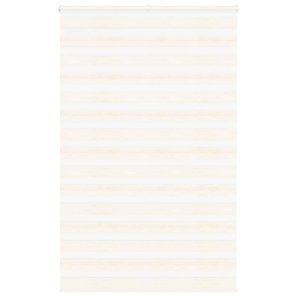 Double store enrouleur Beige marbré 145x200cm Largeur de tissu 140,9 cm Polyester