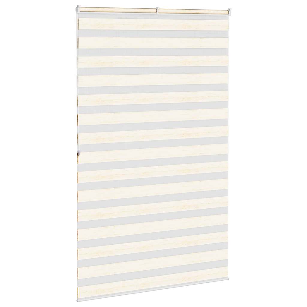 Store double enrouleur beige marbré 150x200cm largeur du tissu 145,9 cm Polyester