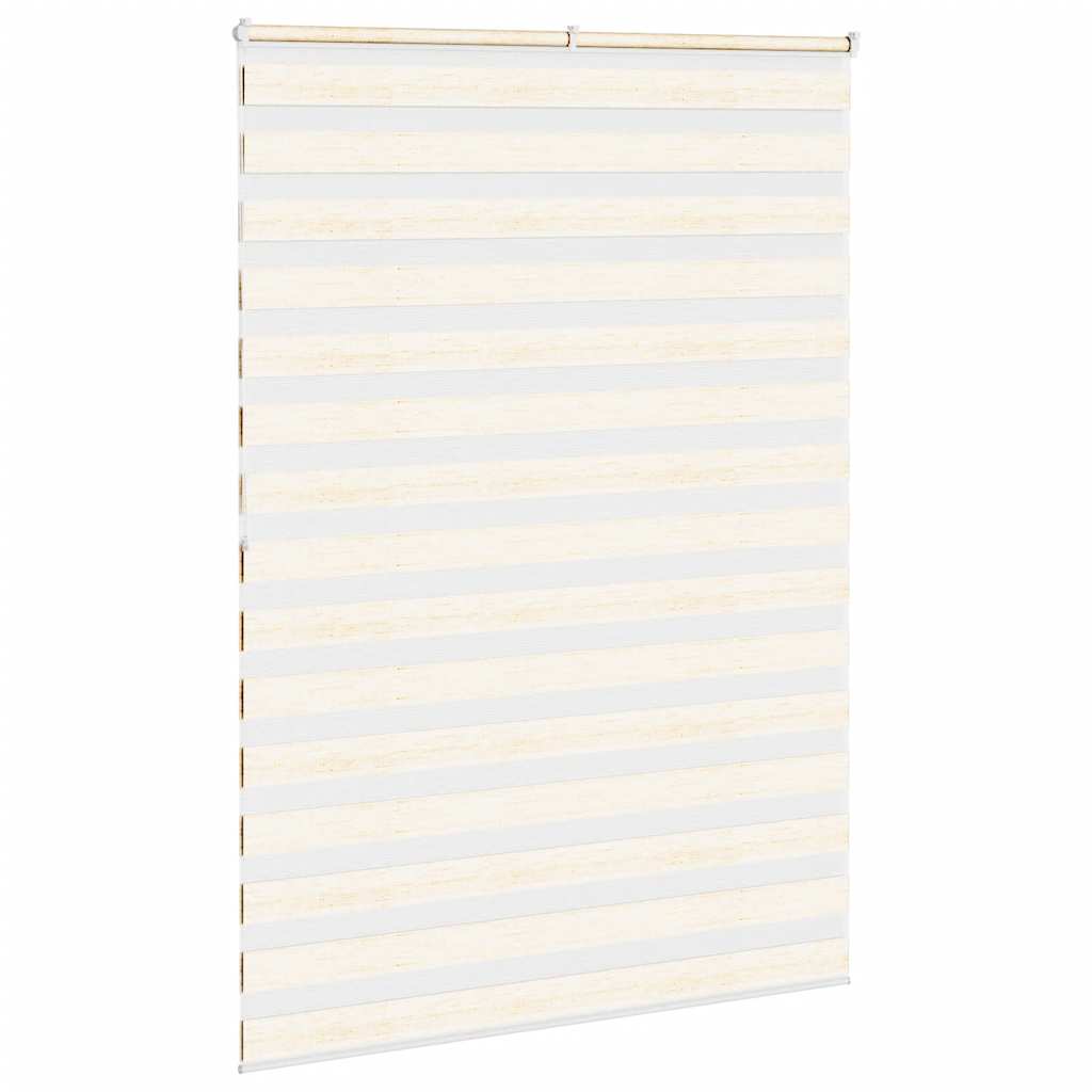Store vénitien double beige marbré 160x200cm Largeur de tissu 155,9 cm Polyester