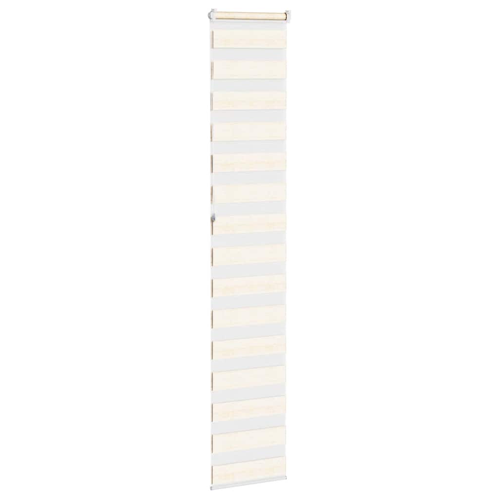 Store double enrouleur beige marbré 45x230 cm largeur de tissu 40,9 cm polyester