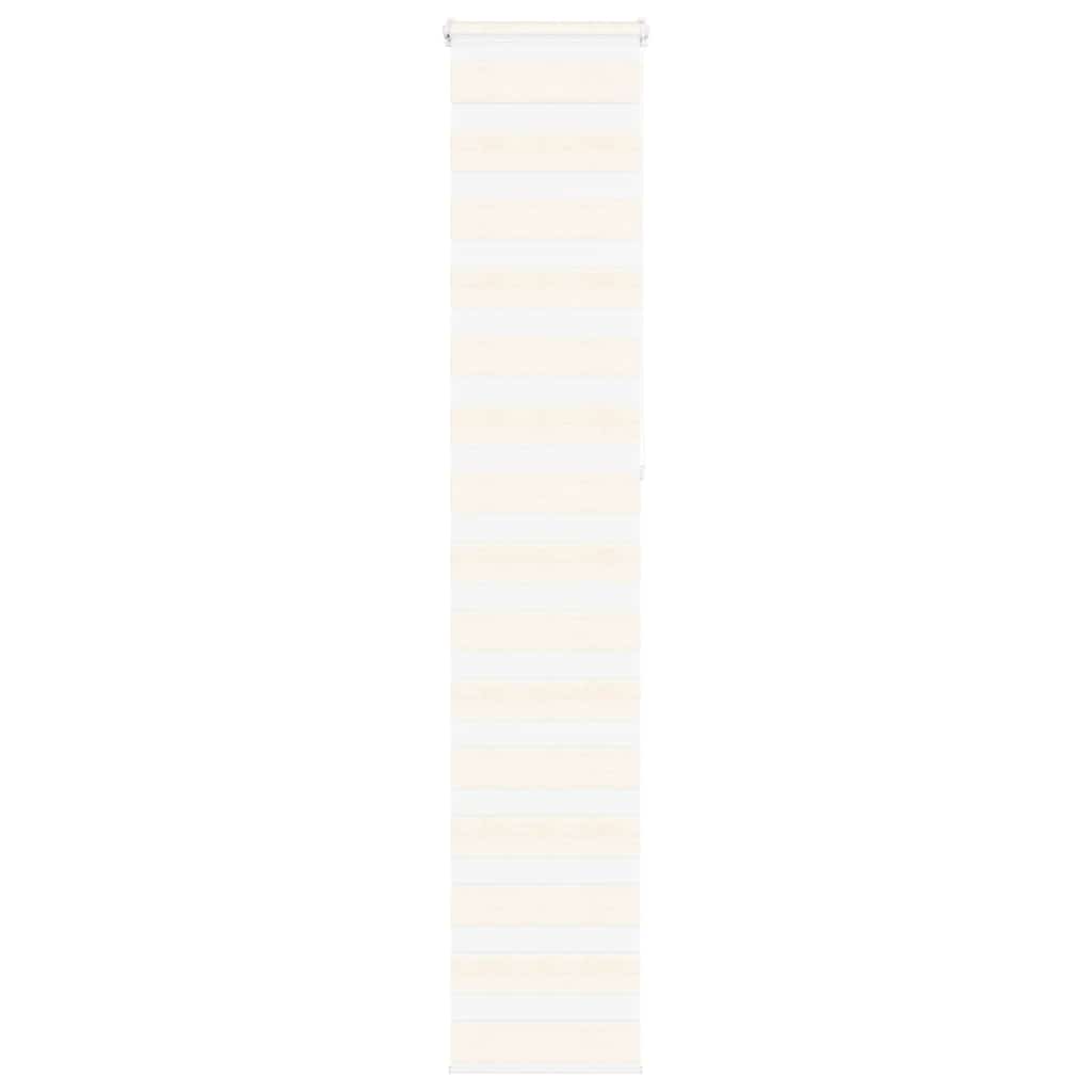 Store vénitien double beige marbré 50x230 cm largeur de tissu 45,9 cm polyester