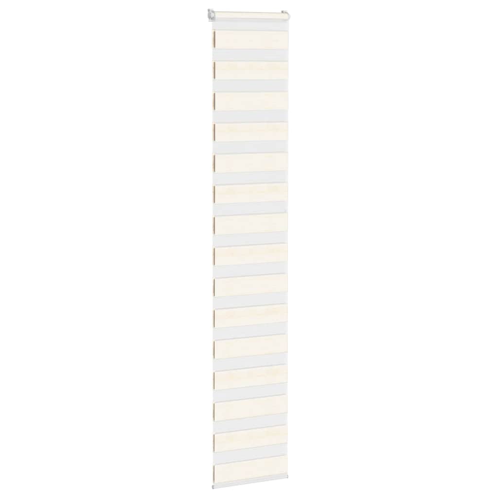 Store vénitien double beige marbré 50x230 cm largeur de tissu 45,9 cm polyester