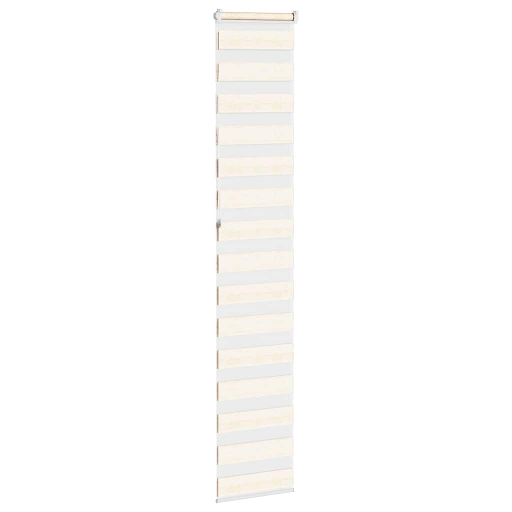Store vénitien double beige marbré 50x230 cm largeur de tissu 45,9 cm polyester