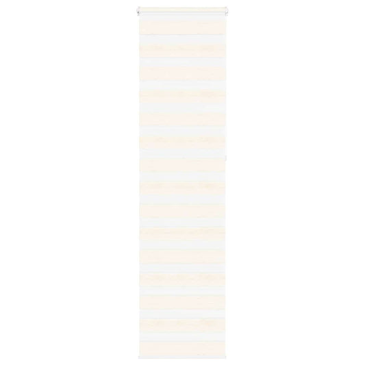 Store vénitien double beige marbré 55x230 cm largeur du tissu 50,9 cm Polyester