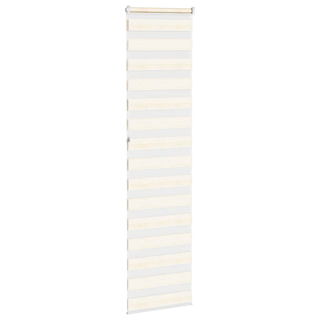 Store double enrouleur beige marbré 60x230 cm largeur de tissu 55,9 cm polyester
