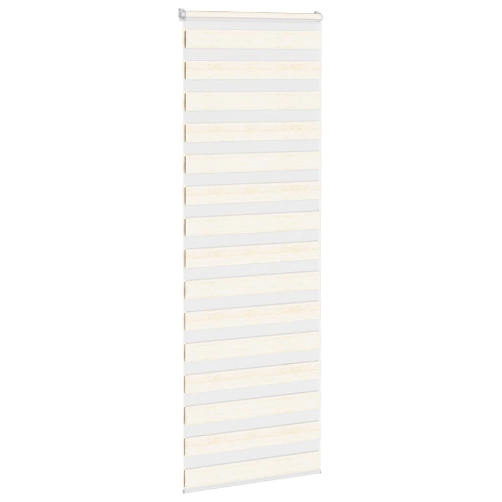 Store enrouleur double beige marbré 85x230 cm largeur de tissu 80,9 cm Polyester