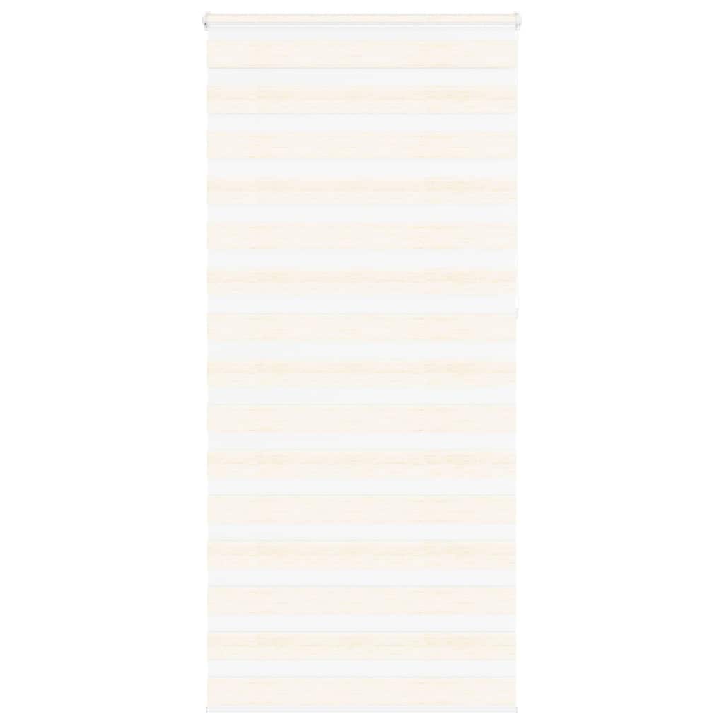 Doppelrollo Marmorbeige 95x230 cm Stoffbreite 90,9 cm Polyester