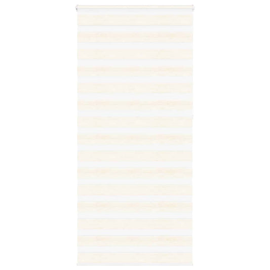 Double store enrouleur beige marbre 110x230cm largeur tissu 105,9 cm polyester
