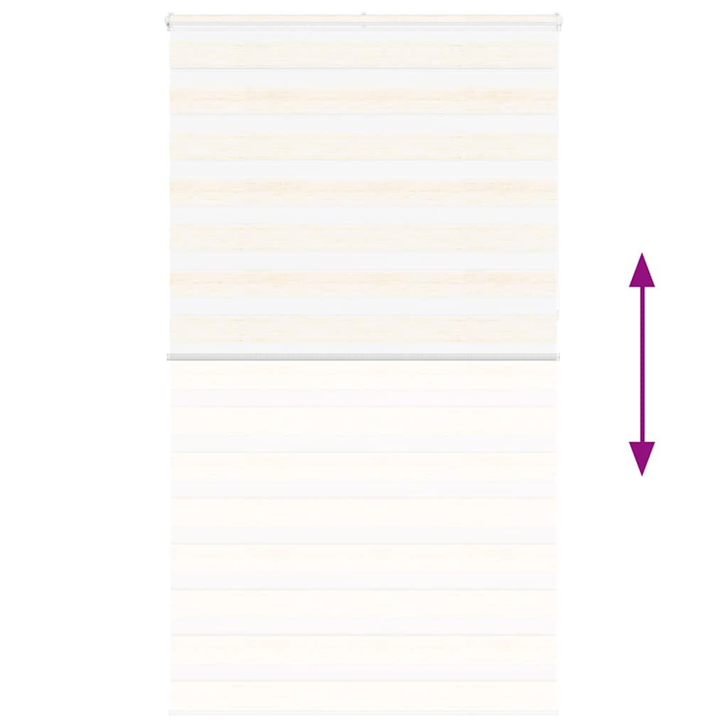 Double Roller Blind Marble Beige 120x230cm Fabric Width 115.9 cm Polyester