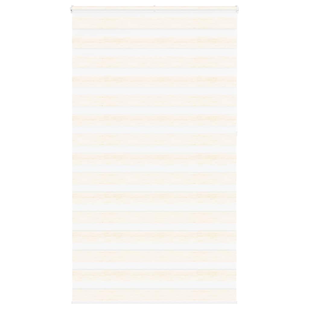 Doppelrollo Marmorbeige 130x230cm Stoffbreite 125,9 cm Polyester