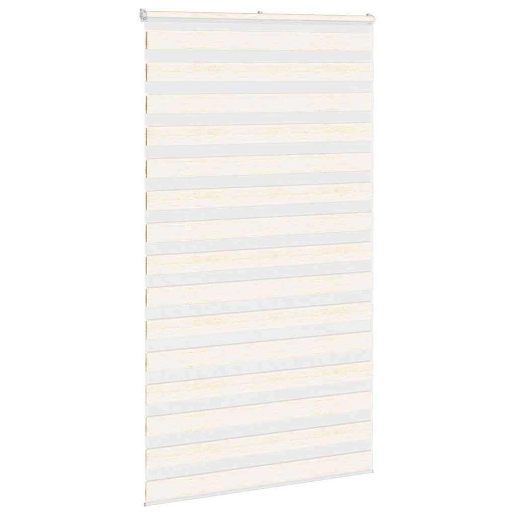 Doppelrollo Marmorbeige 130x230cm Stoffbreite 125,9 cm Polyester