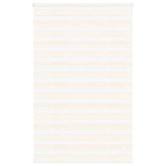 Store vénitien double beige marbre 140x230cm largeur tissu 135,9 cm polyester