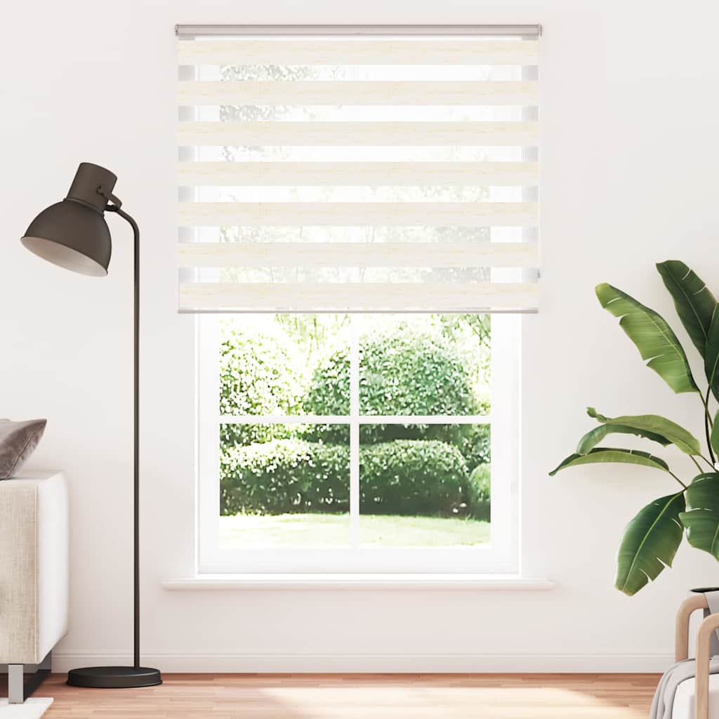 Doppelrollo Marmorbeige 145x230cm Stoffbreite 140,9 cm Polyester