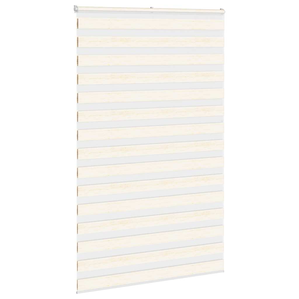 Doppelrollo Marmorbeige 145x230cm Stoffbreite 140,9 cm Polyester