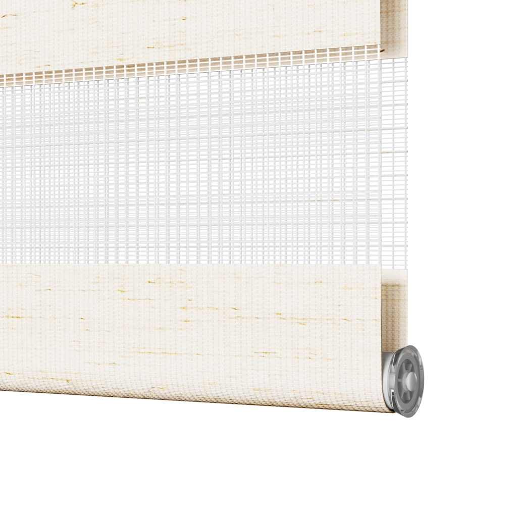 Store double enrouleur beige marbre 150x230cm largeur tissu 145,9 cm polyester