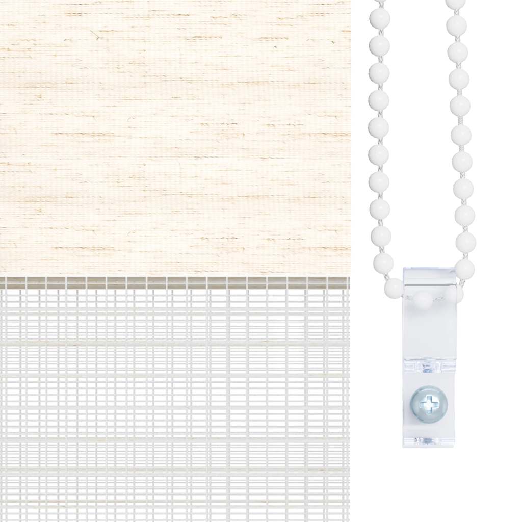 Store double enrouleur beige marbre 150x230cm largeur tissu 145,9 cm polyester