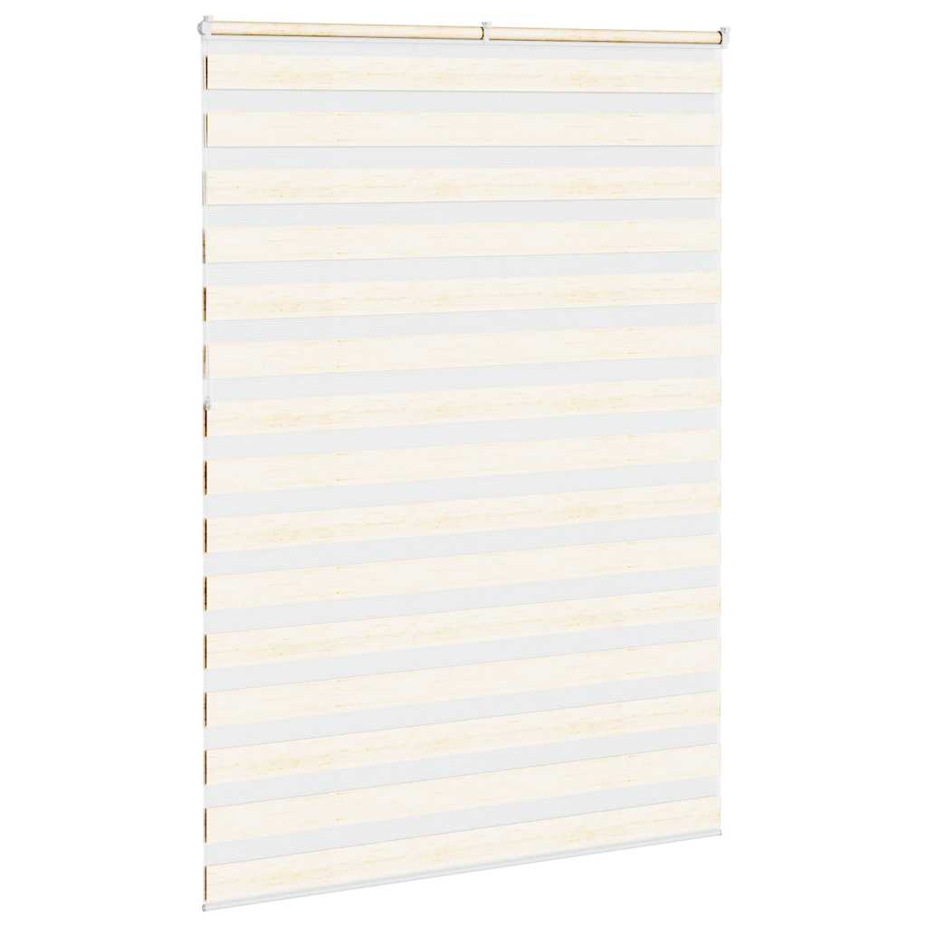Doppelrollo Marmorbeige 155x230cm Stoffbreite 150,9 cm Polyester