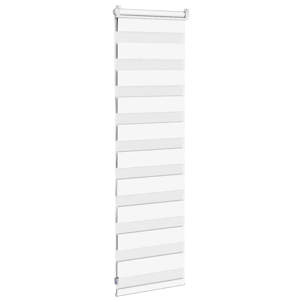 Dual Roller Blind White 50x100 cm Fabric Width 45.9 cm Polyester