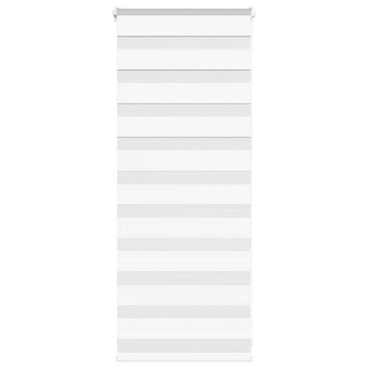 Dual Roller Blind White 60x100 cm Fabric width 55.9 cm Polyester