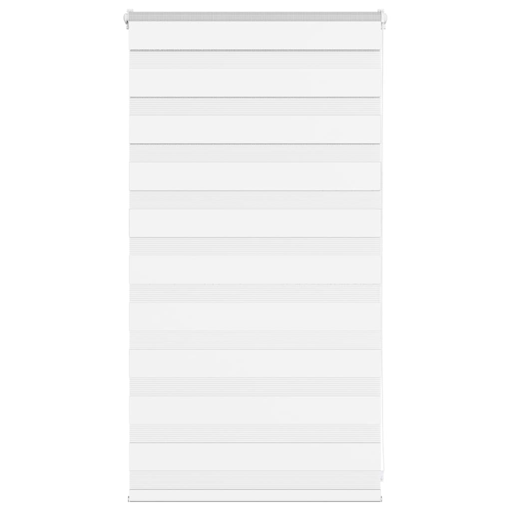 Store double blanc 75x100 cm largeur du tissu 70,9 cm polyester